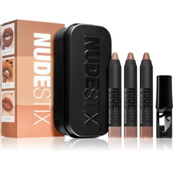 Nudestix 90's Nude Mini Lips set de buze mat - imagine 2